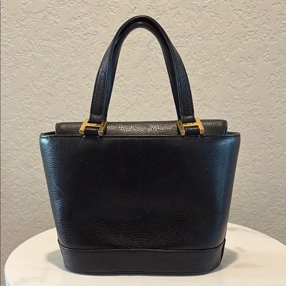MCM Black Leather Handbag made in Germany - Picture 2 of 10